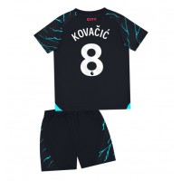 Fotbalové Dres Manchester City Mateo Kovacic #8 Dětské Alternativní 2023-24 Krátký Rukáv (+ trenýrky)